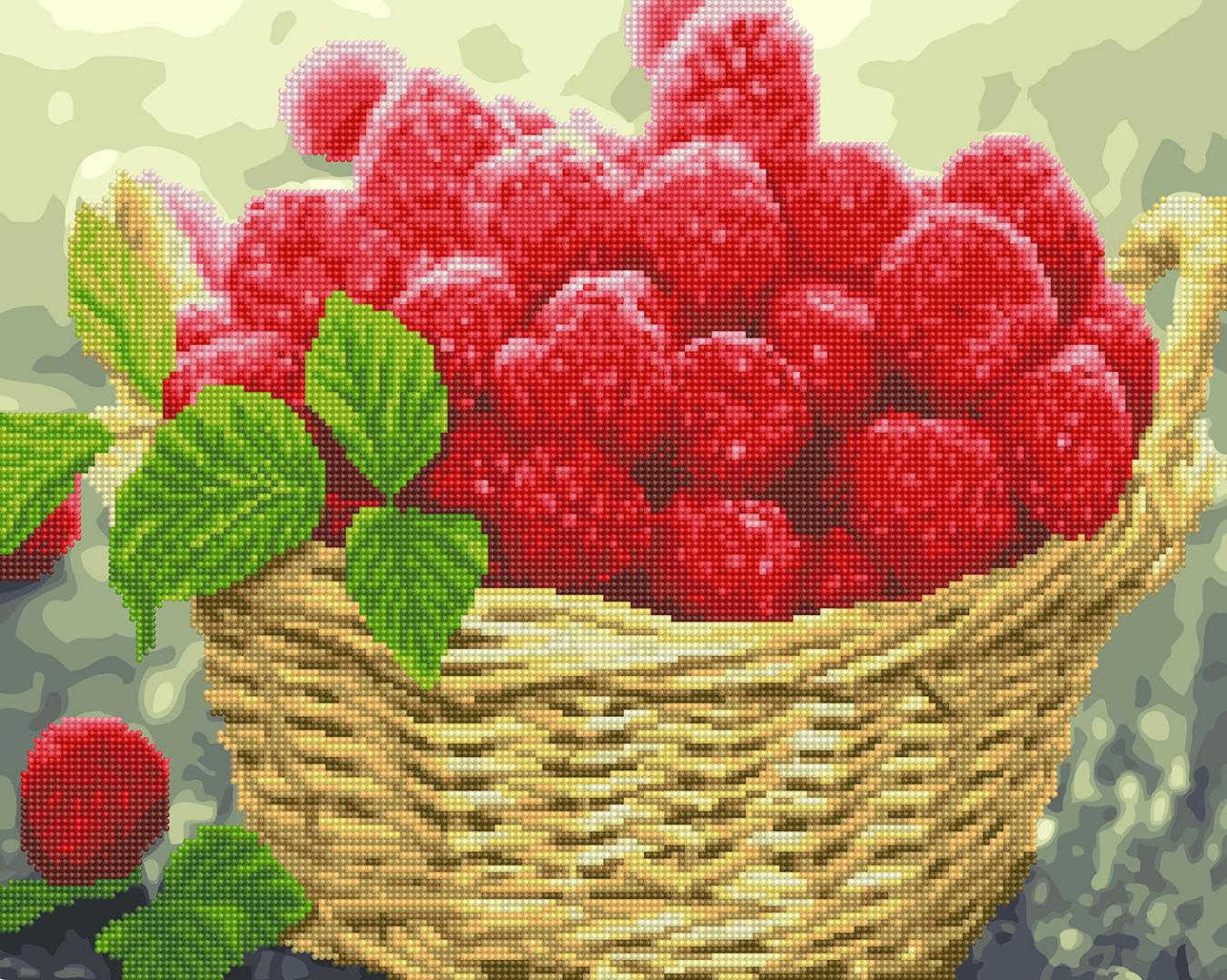 Алмазна мозаїка та картина за номерами Brushme Ягоди малини 40х50 см у коробці (BGZS1123) Алмазна мозаїка та картина за номерами Brushme Ягоди малини 40х50 см у коробці (BGZS1123)