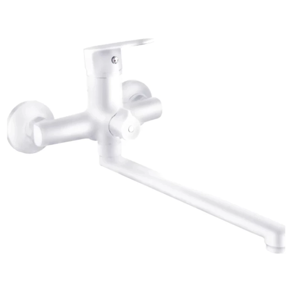 Змішувач для ванни Aquatica S37W настінний прямий вилив 350 мм (AKD53060)