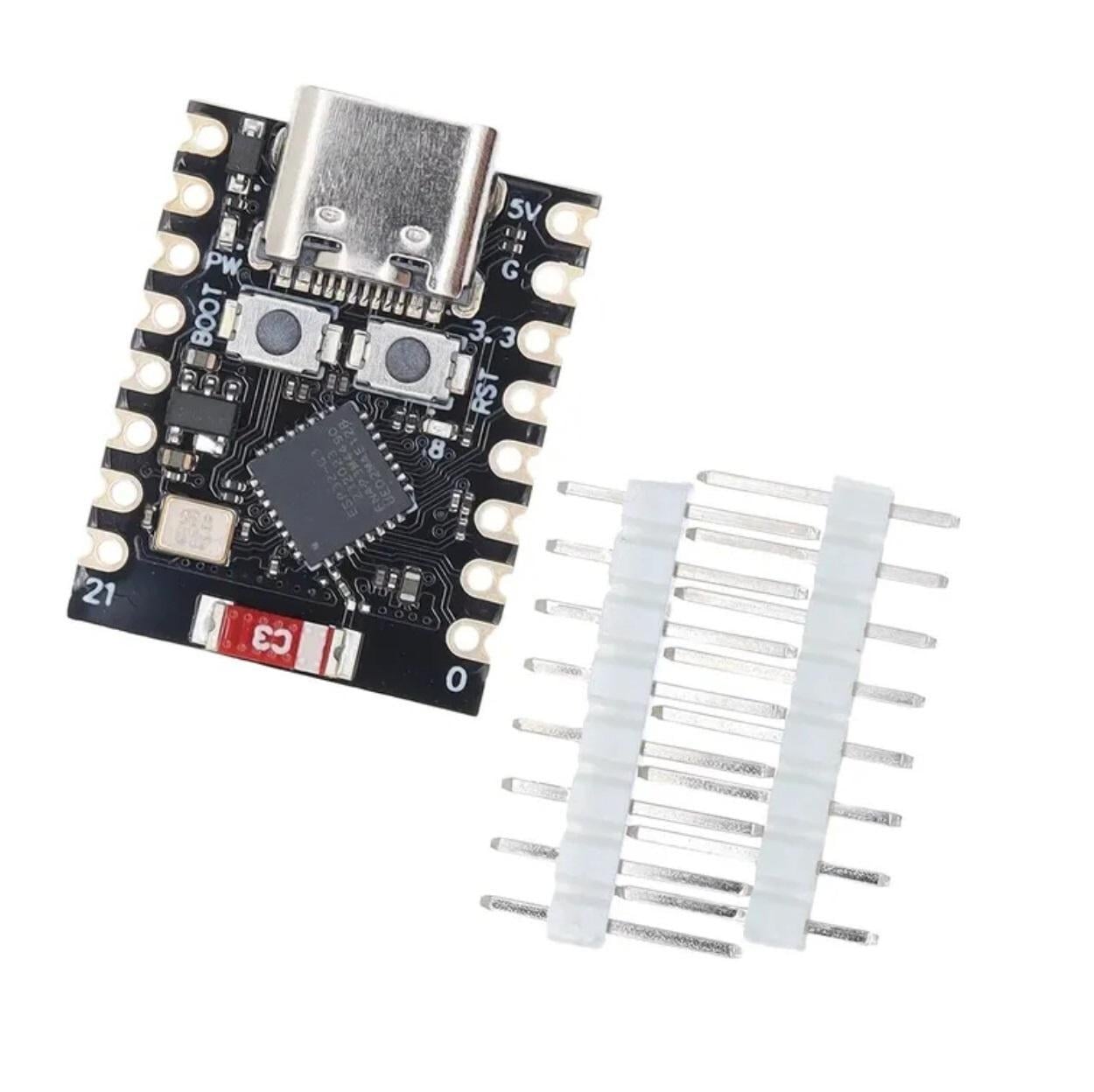 Плата розробки TENSTAR ROBOT ESP32-C3 Wi-Fi + Bluetooth модуль для IoT/Arduino/Smart Home (00-00026325)