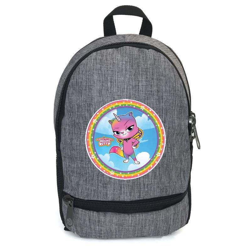 Школьный рюкзак детский Cappuccino Toys с принтом Rainbow Butterfly с принтом Unicorn Kitty-003 12,5 л (1423850720)