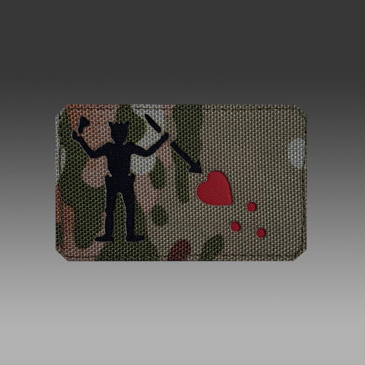 Шеврон на липучке Laser Cut ROP340 Черная Борода 50х80 мм Мультикам/Чорный (1173) - фото 2 Шеврон на липучке Laser Cut ROP340 Черная Борода 50х80 мм Мультикам/Чорный (1173) - фото 2