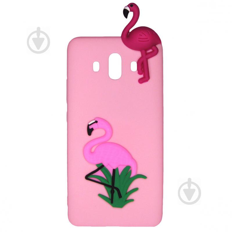 Чехол Cartoon Case 3D для Huawei Mate 10 Фламинго (arbc7586)