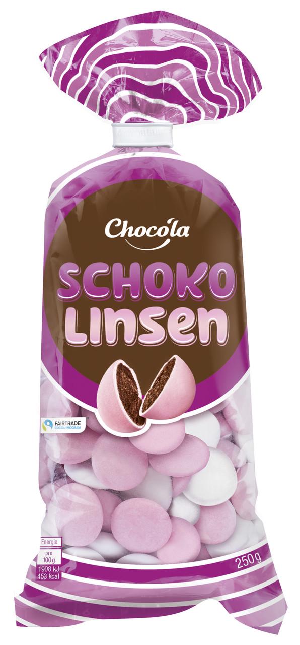 Драже шоколадное Chocola Schoko Linsen 250 г (1764793236) Драже шоколадное Chocola Schoko Linsen 250 г (1764793236)