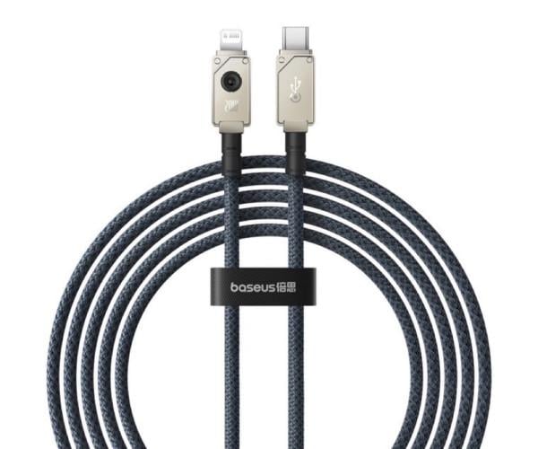 Кабель Data BASEUS Unbreakable Series Fast Charging Type-C-Lightning 20W 2 м Stellar White (06P10355803221-01)