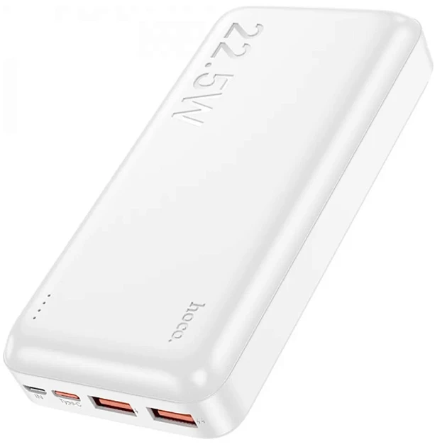 Повербанк Hoco J101A 20000 mAh 22,5 Вт Белый (2699944767)