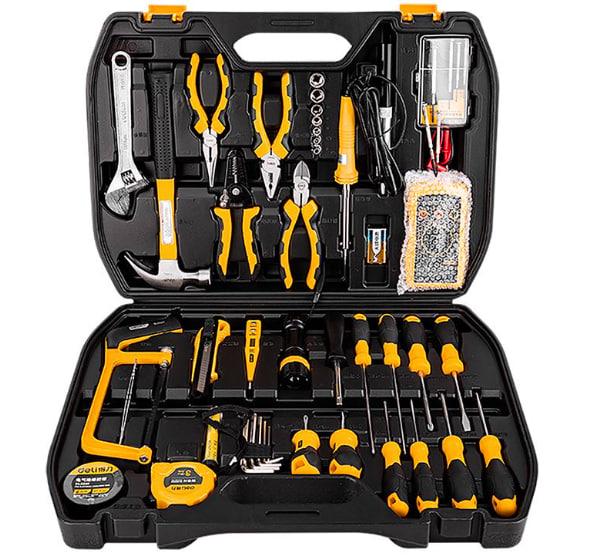 Набор инструментов телекоммуникационных DeliTols DL1042 42 пр. (2591125133)