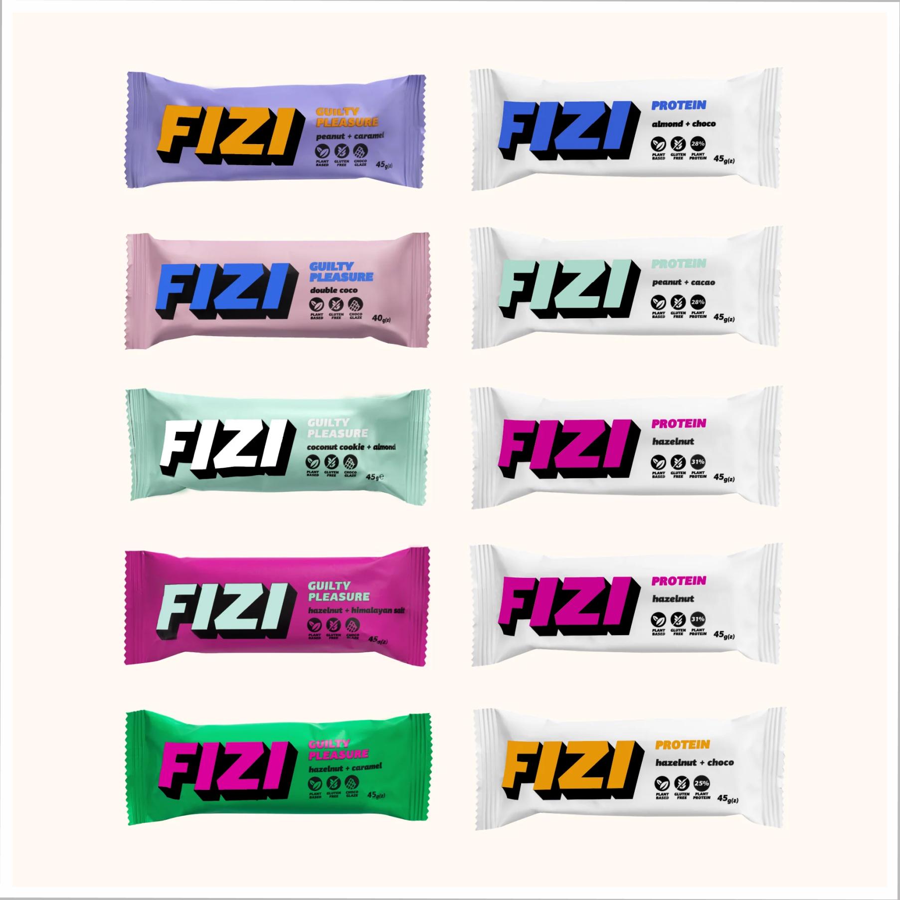 Спортивний батончик FIZI All In One Box 10x45 г (2022-10-0934)