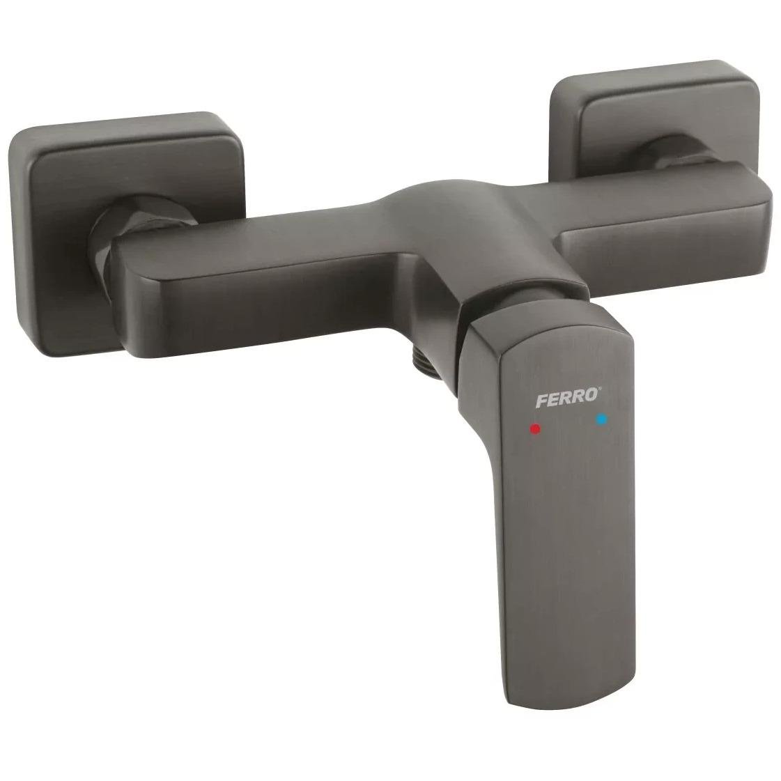 Змішувач для душу Ferro Vitto VerdeLine BVI7VLGM Графітовий (254073)