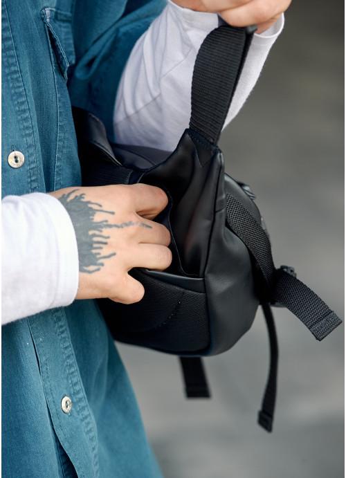 Бананка мужская Sambag водостойкая с ключицницей Черный (28523961) - фото 6 Бананка мужская Sambag водостойкая с ключицницей Черный (28523961) - фото 6