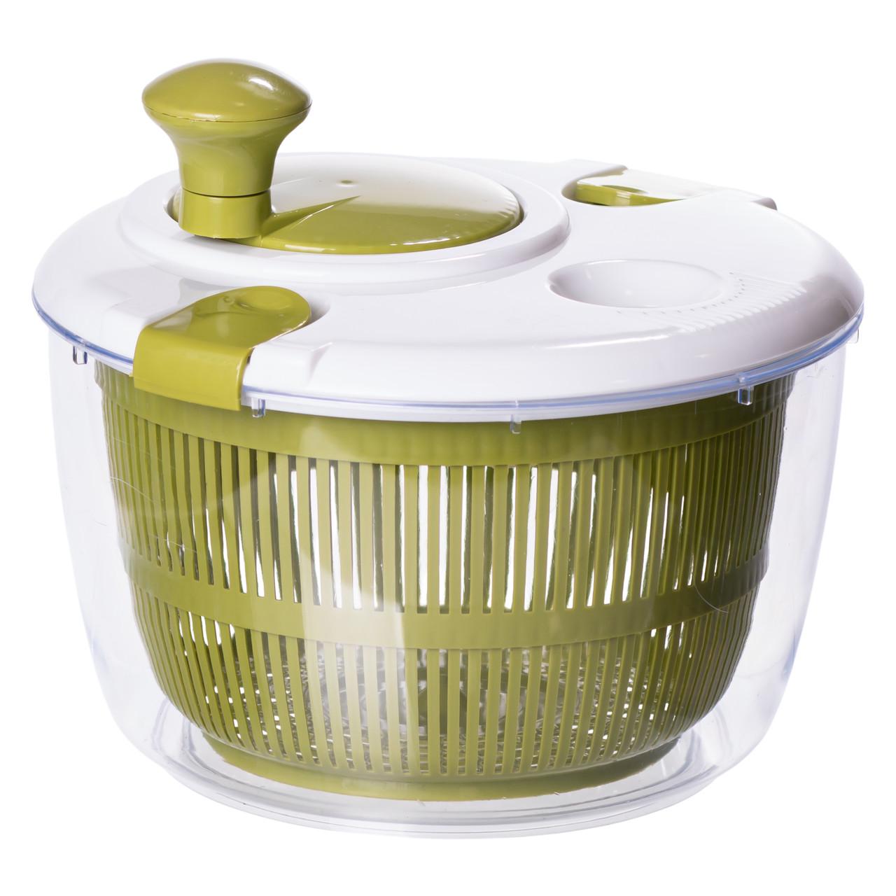 Сушилка для салата Salad Spinner 18х25 см (HP-8-5) - фото 7 Сушилка для салата Salad Spinner 18х25 см (HP-8-5) - фото 7