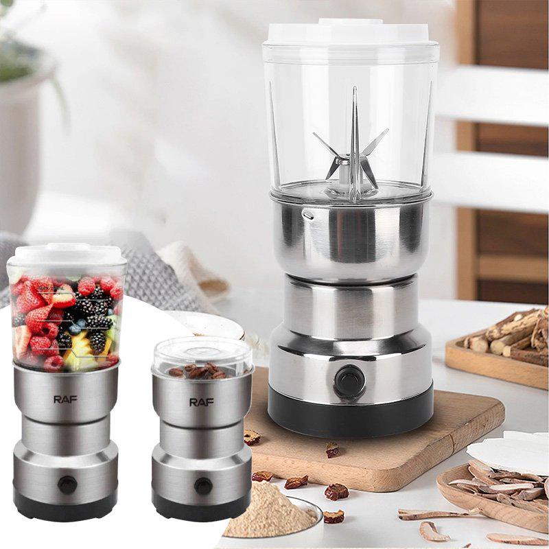 Кавомолка з блендером RAF R-7126 2в1 із нержавіючої сталі Grey - фото 6 Кавомолка з блендером RAF R-7126 2в1 із нержавіючої сталі Grey - фото 6