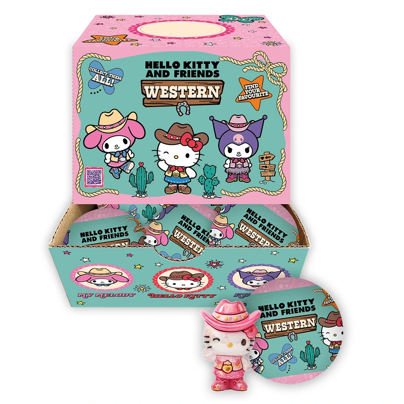 Дисплей фігурок сюрпризів COOL THINGS серії Hello Kitty ЗІРКИ ВЕСТЕРНУ 18 шт.