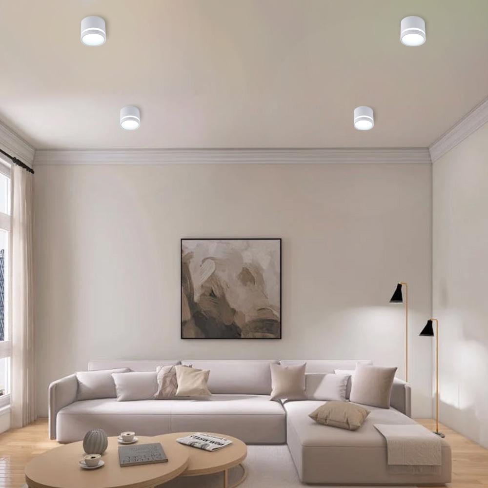 Светильник потолочный ESLLSE GELA R GX53 85x70 мм Белый (10514-1) - фото 13 Светильник потолочный ESLLSE GELA R GX53 85x70 мм Белый (10514-1) - фото 13