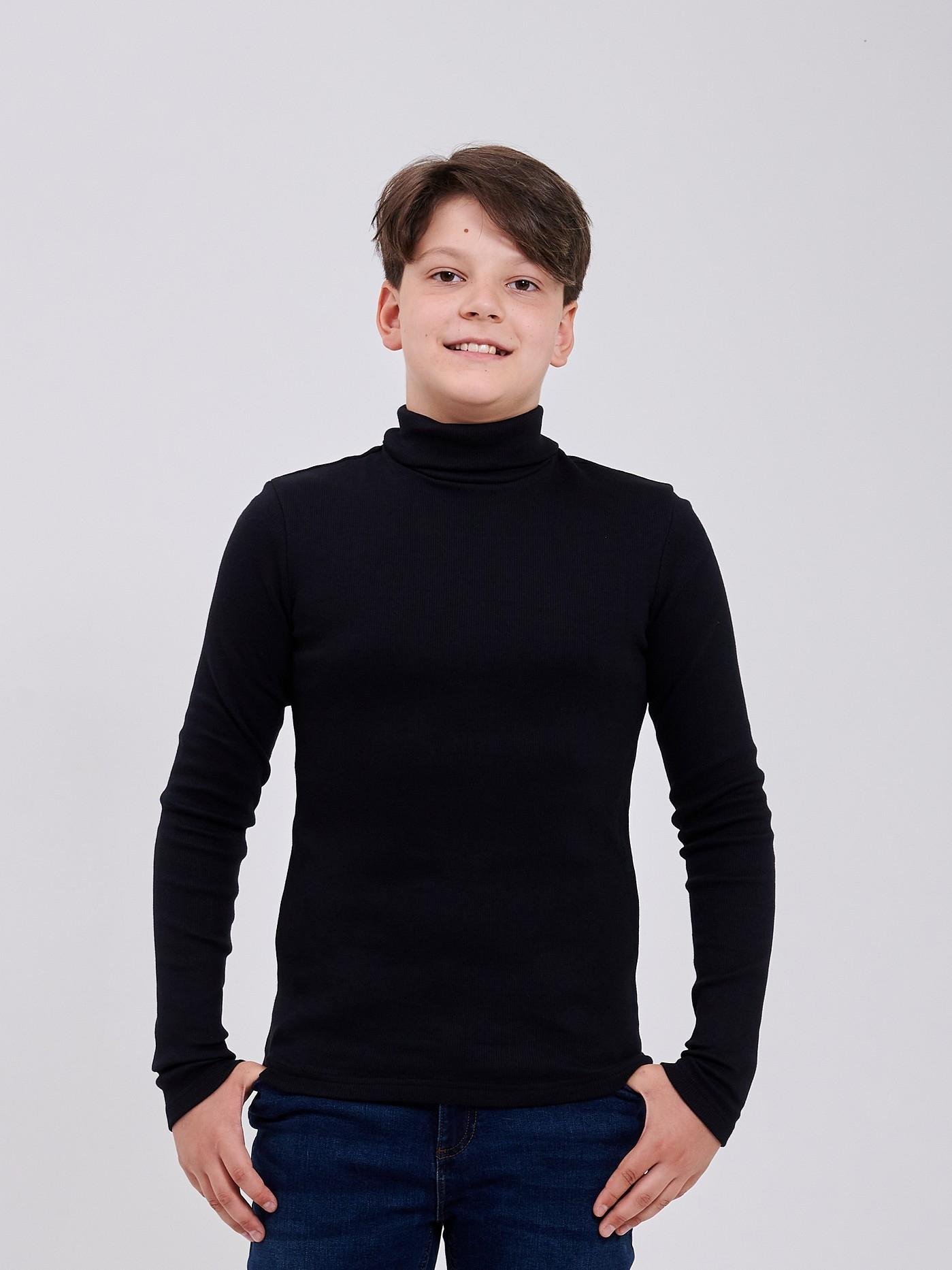 Гольф для мальчика Smil 158 см Черный (114029)