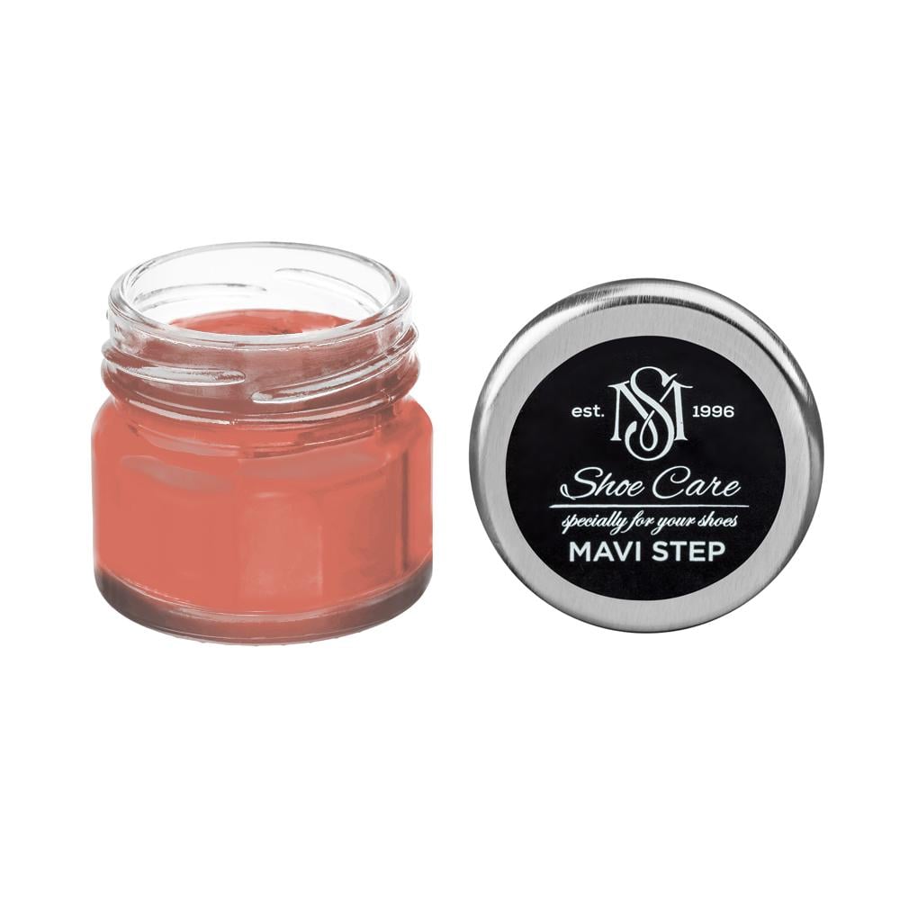 Крем для взуття зі шкірозамінника MAVI STEP Custom 25 мл Коралова пристрасть (2050-Y80R) - фото 1