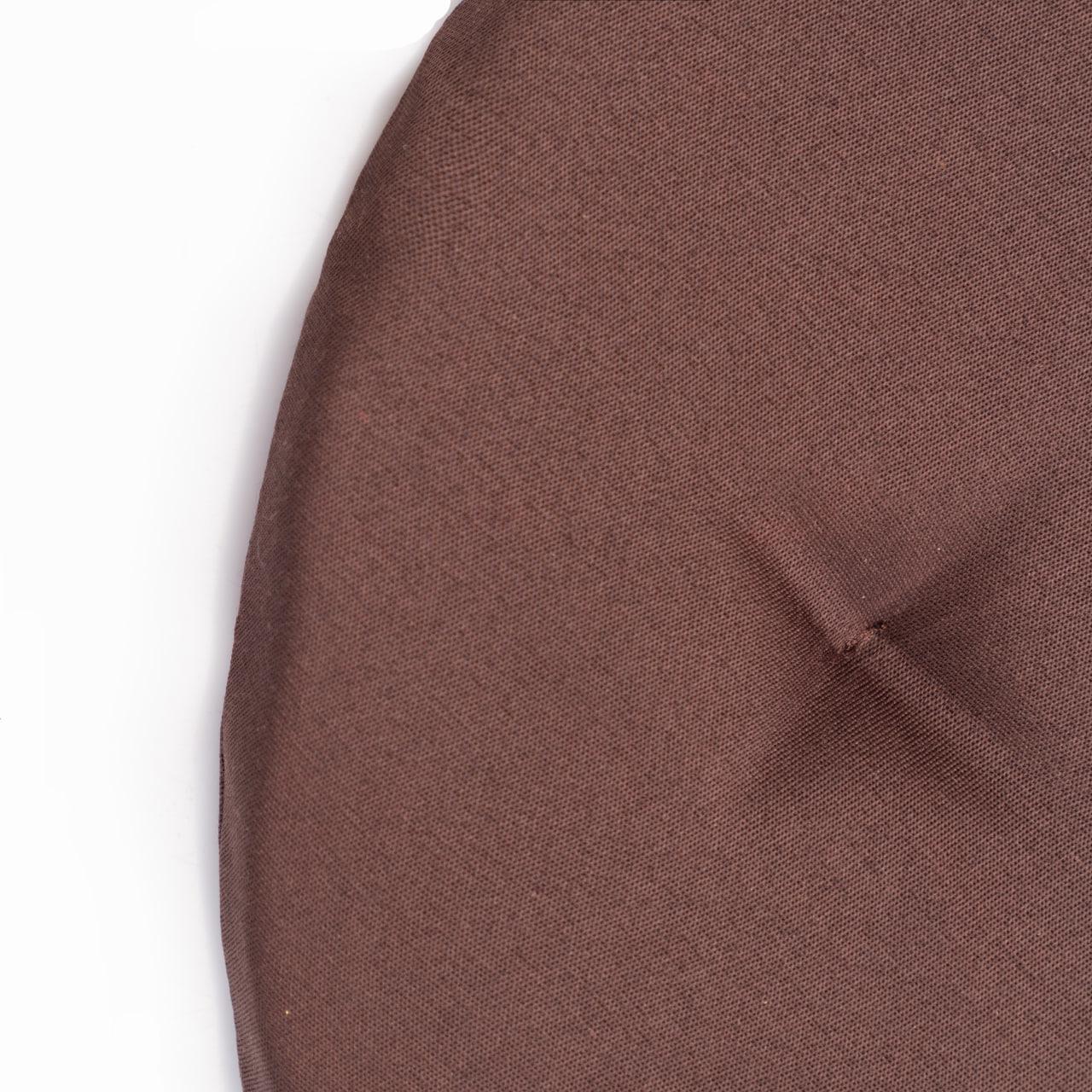 Подушка для стула/кресла/табурета Ø 40х2 см Коричневый (1662381490) - фото 3 Подушка для стула/кресла/табурета Ø 40х2 см Коричневый (1662381490) - фото 3