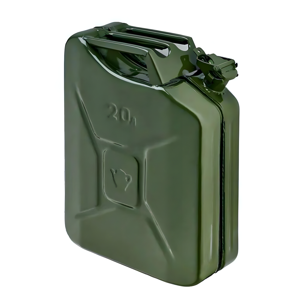 Канистра металлическая для бензина/топлива и технических жидкостей 20 л