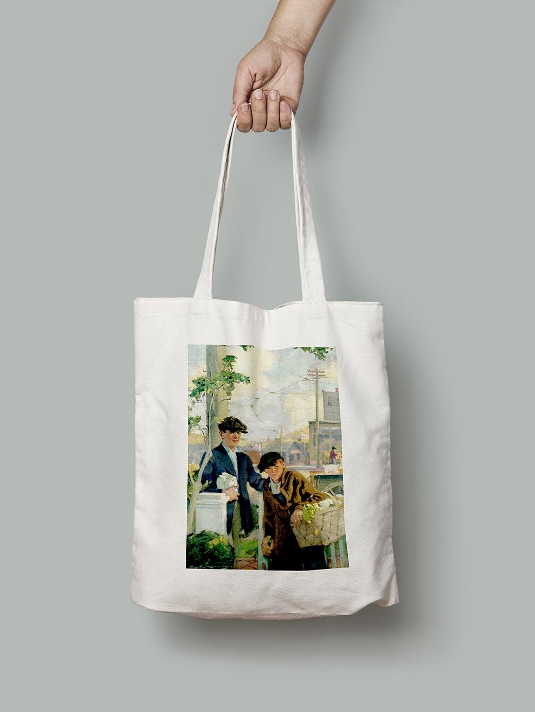 Эко-сумка Поймали с поличным шопер (FA08071_Bag)