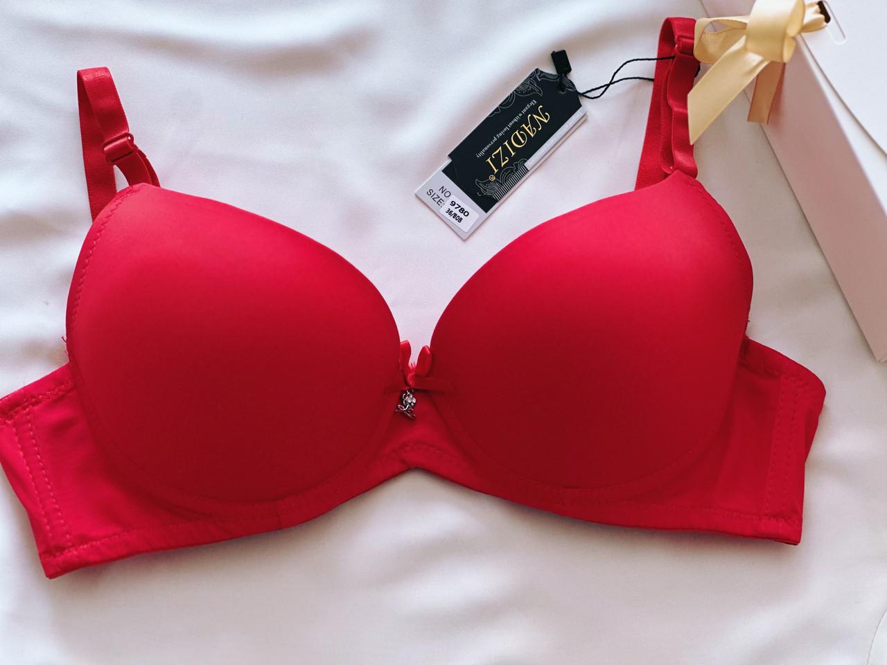 Бюстгальтер Nadizi на косточках без Push-Up 85B Красный (ND9780RDB)