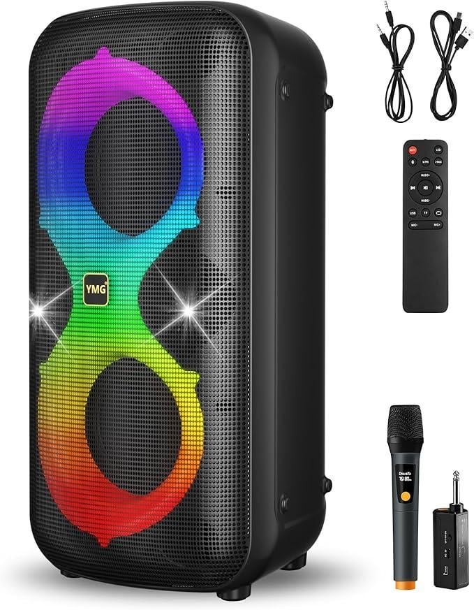 Колонка Bluetooth з мікрофоном для співу YMG