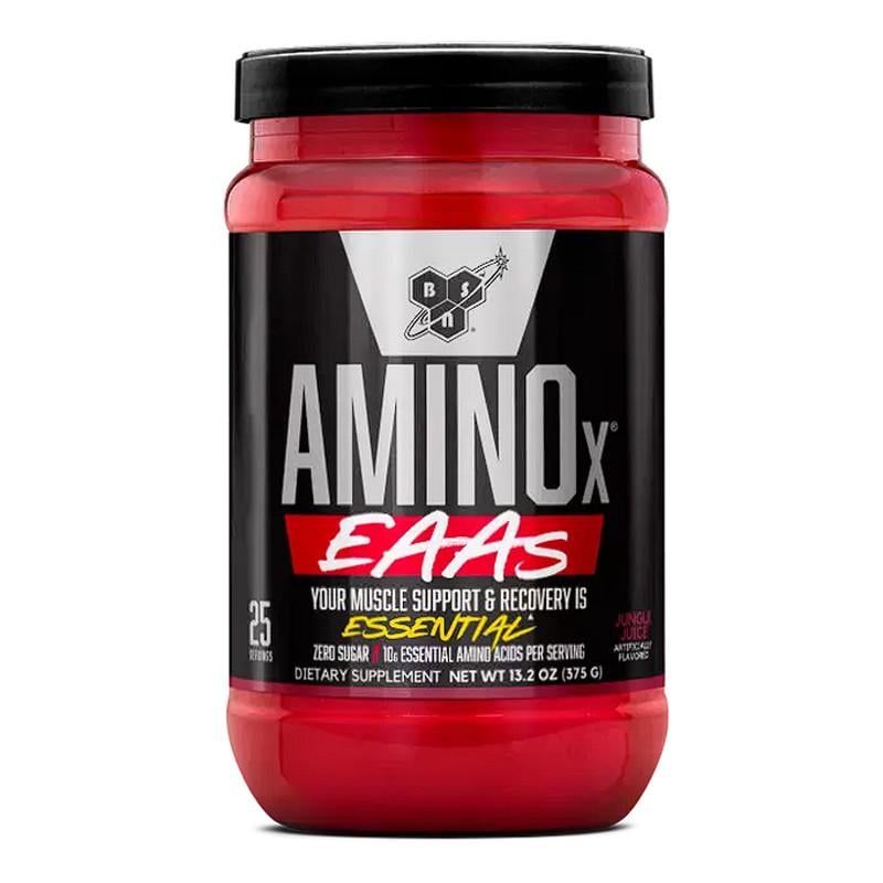 Комплекс аминокислот BSN Amino X EAAs сок джунглей 375 г (21032-01)
