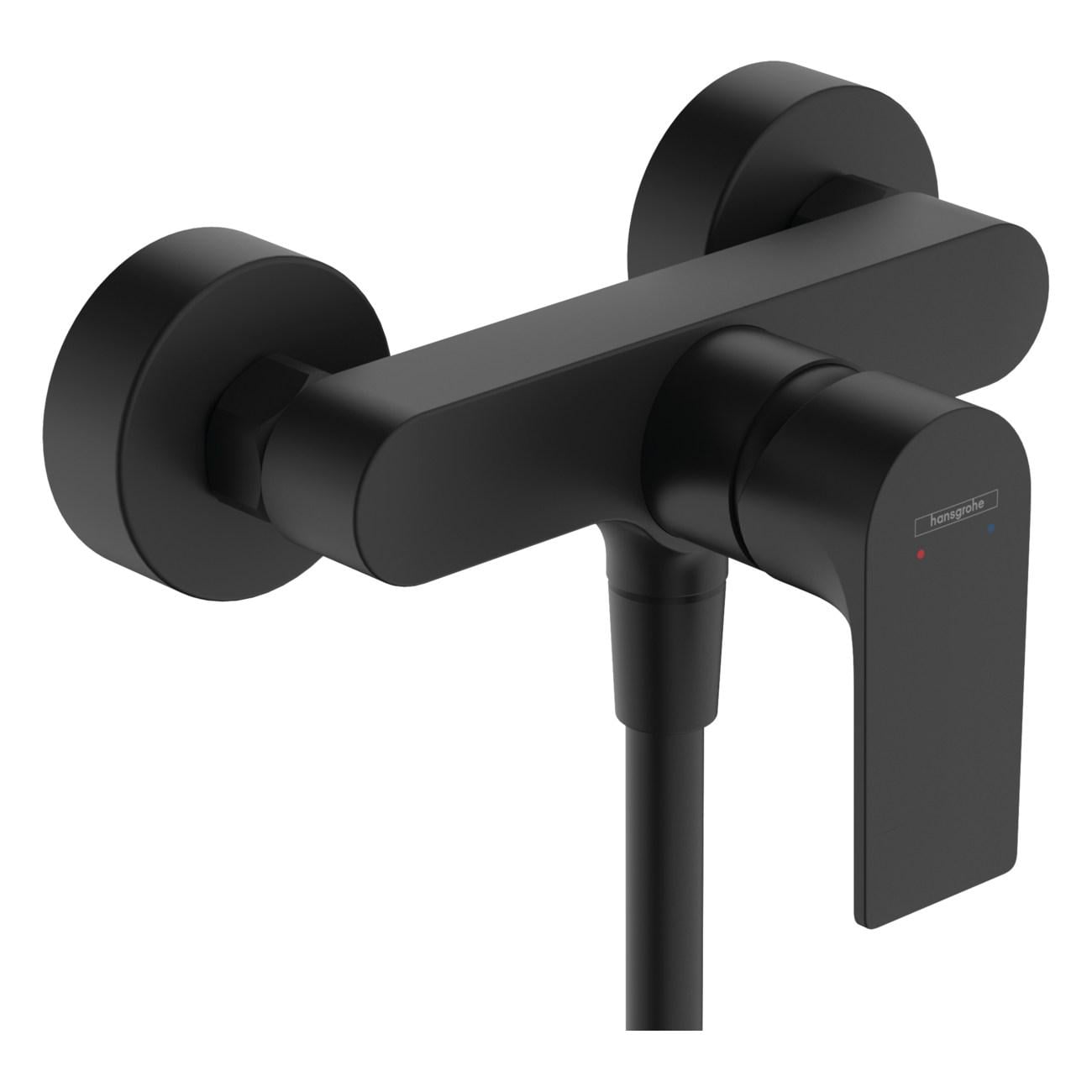 Смеситель для душа Hansgrohe Rebris E однорычажный Черный матовый (72650670)