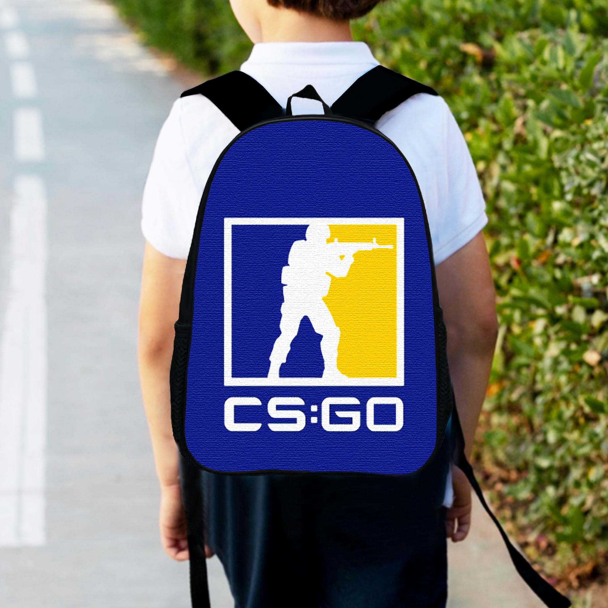 Шкільний рюкзак дитячий для хлопчика CS GO Counter-Strike міський 34х27 см (0071) - фото 5