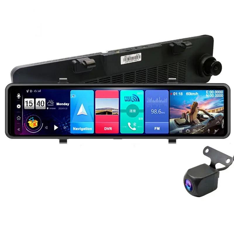 Видеорегистратор-зеркало DVR D60 12' 4g wifi gps 2 камеры - фото 5