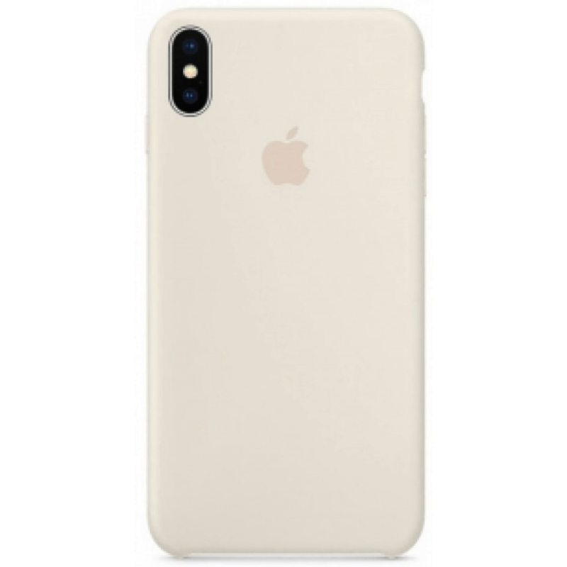 Чохол GoVern Silicone Case для Apple iPhone XS Max Antique White