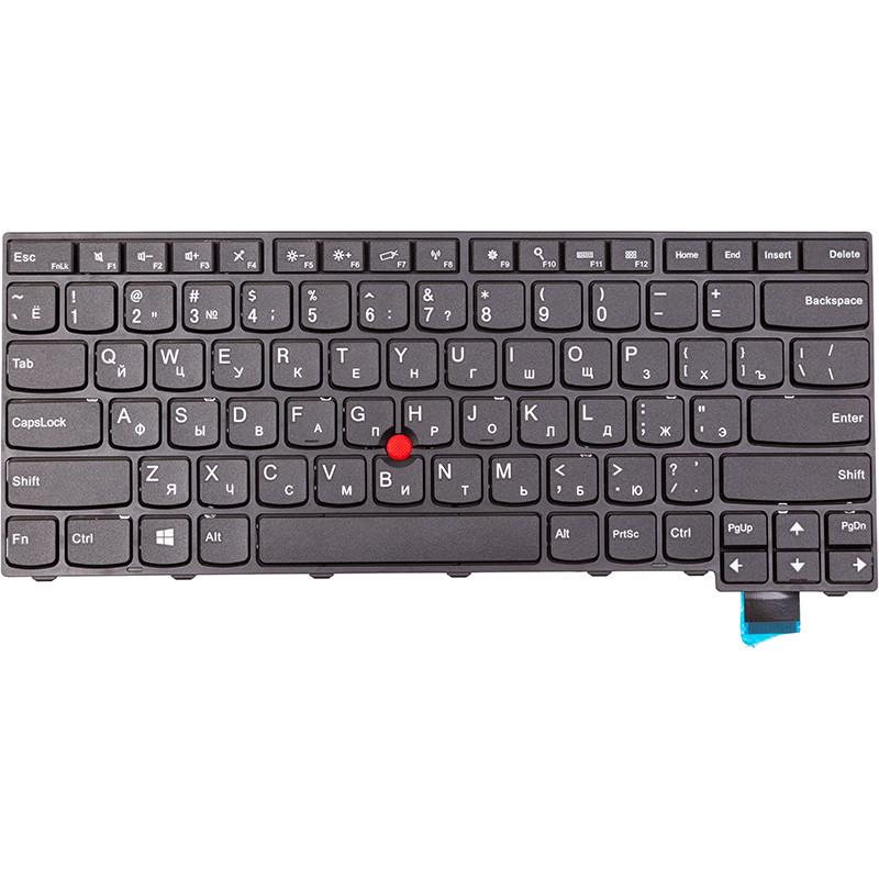 Клавиатура для ноутбука Lenovo ThinkPad T470s черный фрейм Черный (2663841957)