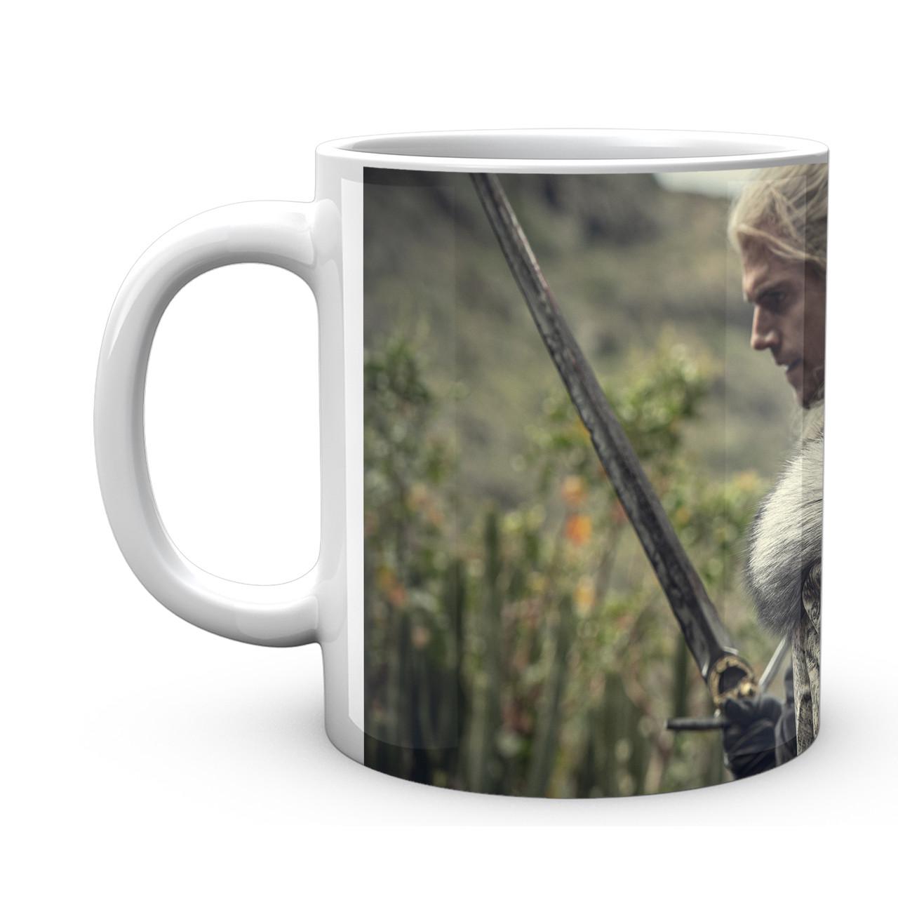 Чашка Geekland The Witcher Геральт Єніфер 330 мл (TW 002.008) - фото 1 Чашка Geekland The Witcher Геральт Єніфер 330 мл (TW 002.008) - фото 1