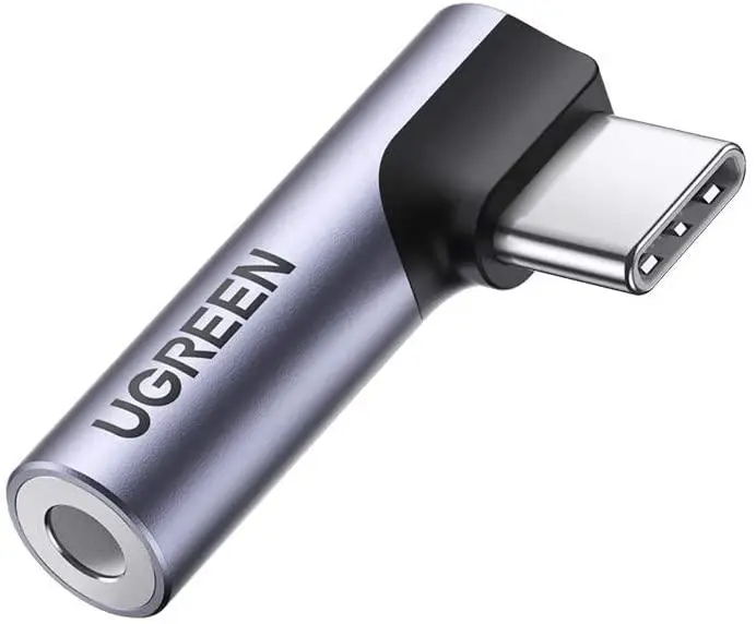 Адаптер UGREEN AV154 USB-C на 3,5 мм Grey (80384)
