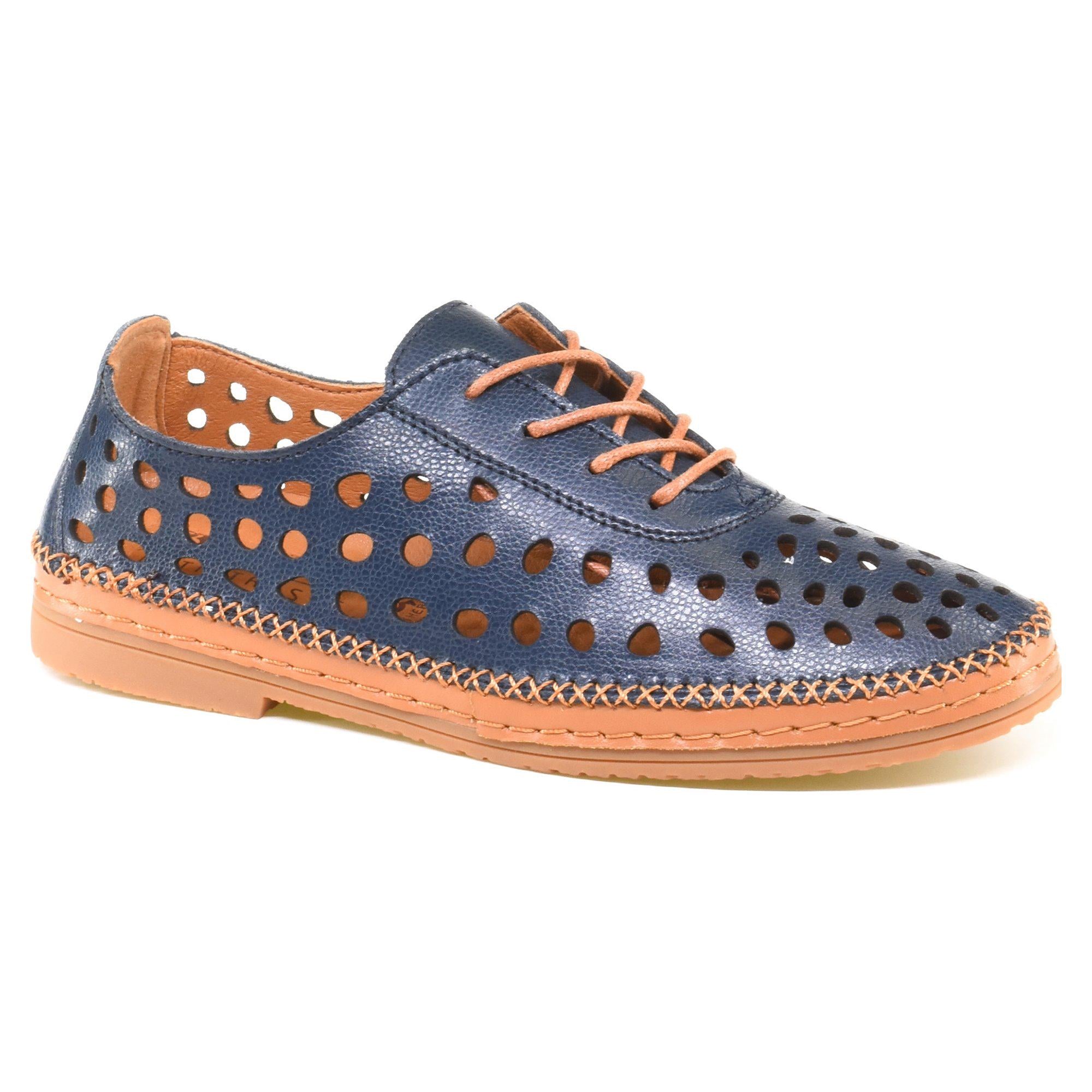 Туфли женские весенние Baden р. 38 Темно-синий (089042-38)