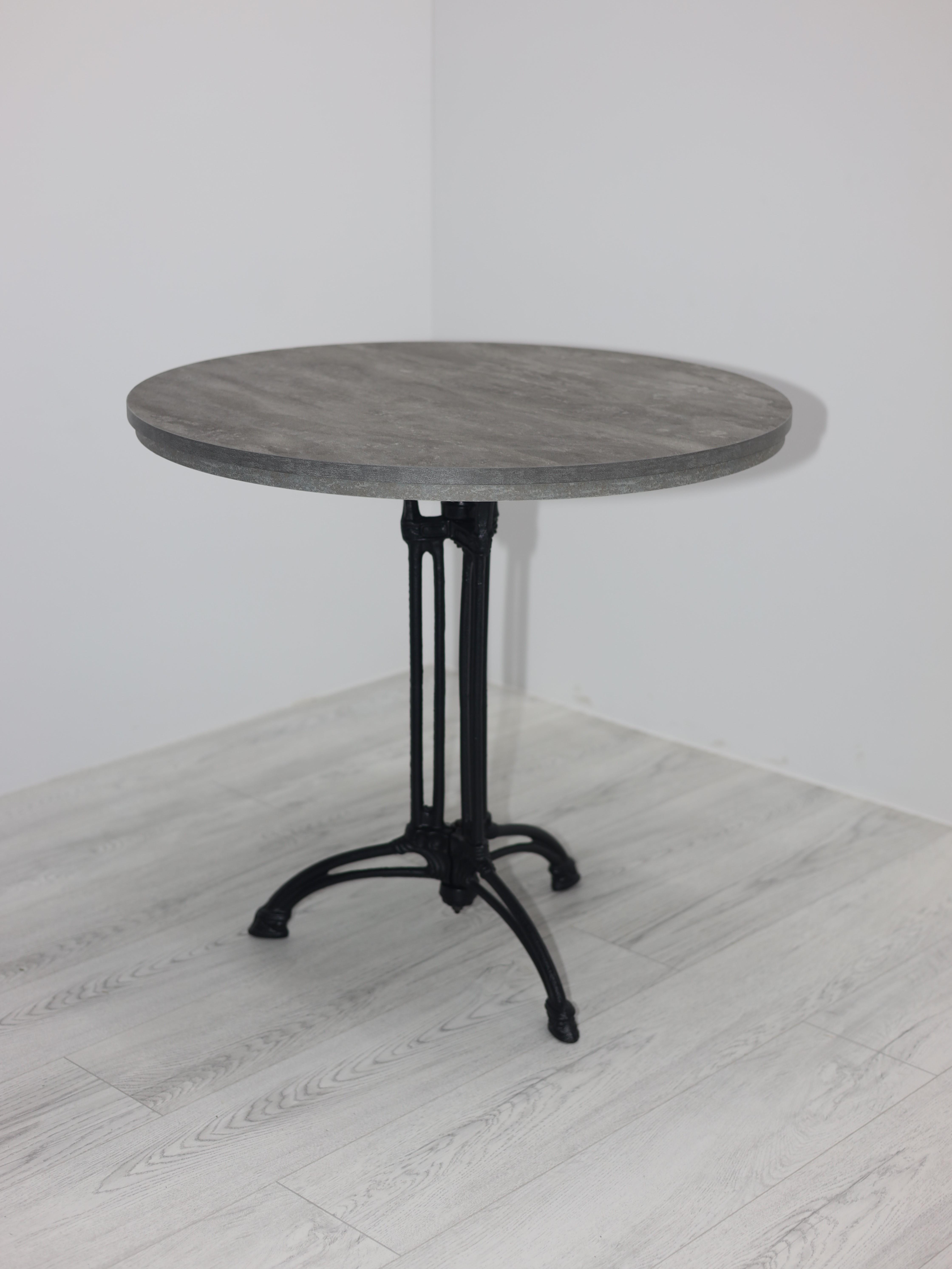 Стол Blumfeldt Patras-XL с чугунным основанием Вулканический Графит (10033235) - фото 4