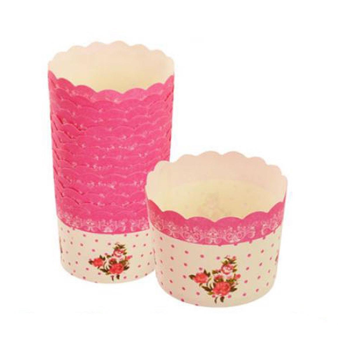 Формы для кексов бумажные Stenson 6,1х5,5 см (MC6155PE)