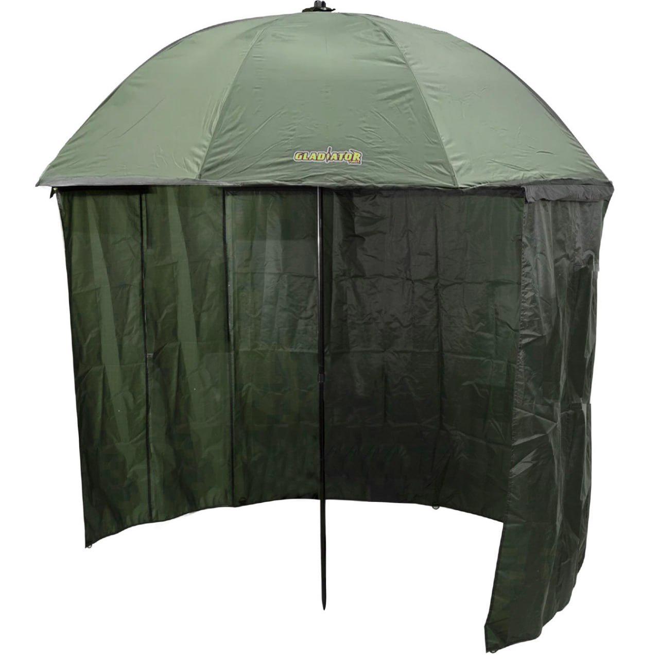 Парасолька-намет для риболовлі Gladiator UT25 230x210 см Olive (GL8175) Парасолька-намет для риболовлі Gladiator UT25 230x210 см Olive (GL8175)
