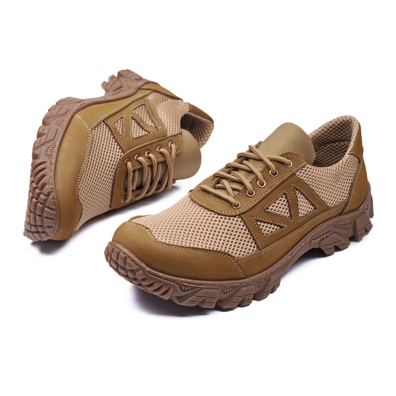 Кроссовки летние сетка р. 41 Песочный