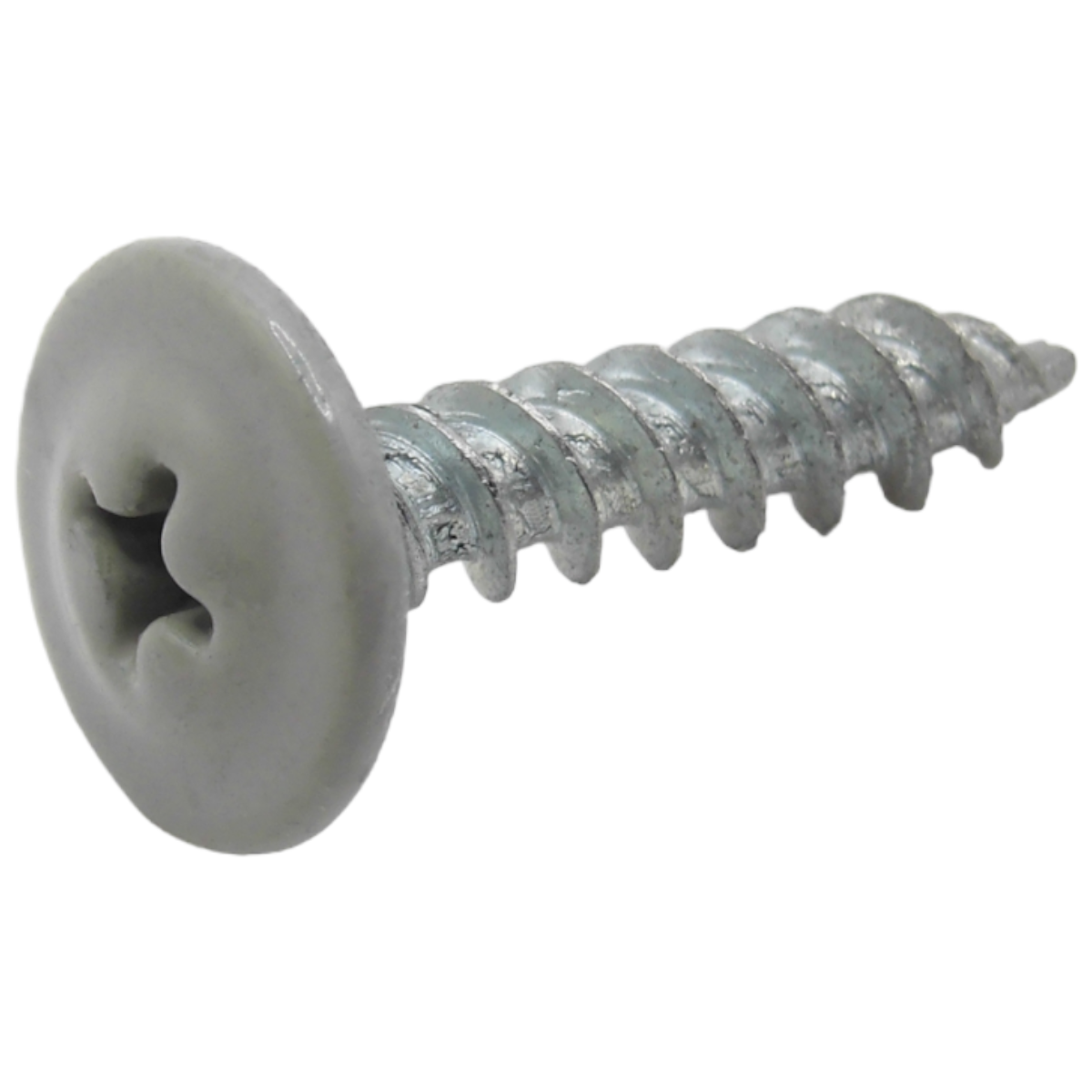 Саморез Steelfix 4,2х19 по металлу RAL9006 К 100 шт. (120230)