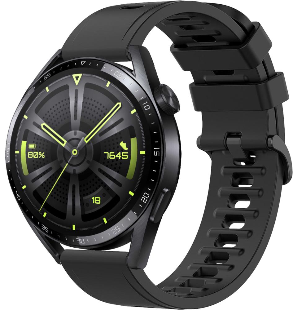 Ремешок Convex для Huawei Watch GT3 46 мм Black (26151-2B)