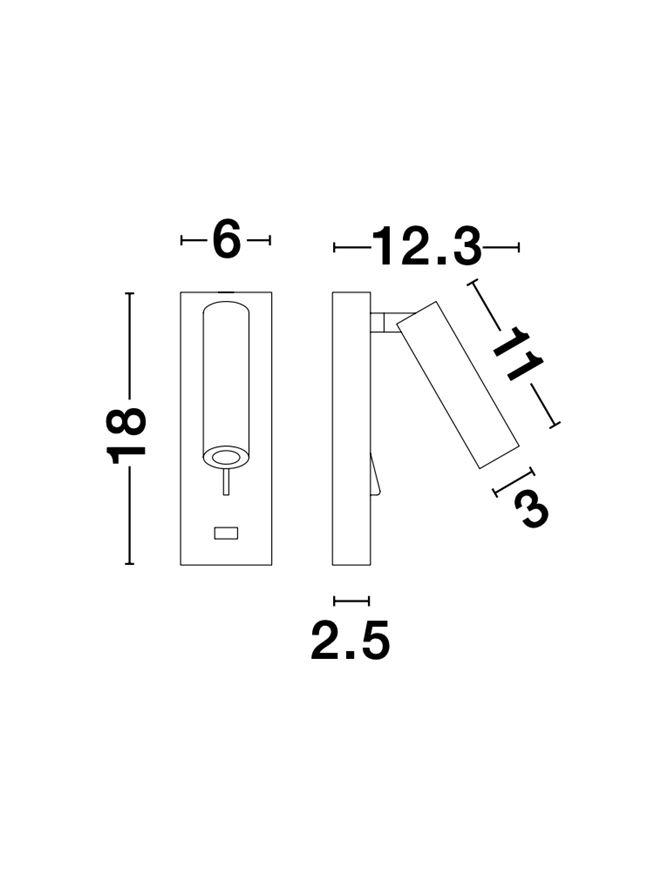 Бра Nova Luce Fuse (9170101) - фото 7