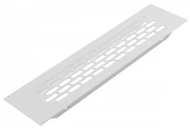 Решетка вентиляционная GTV 245x60 мм Белый (KK-W60245-M1) - фото 1