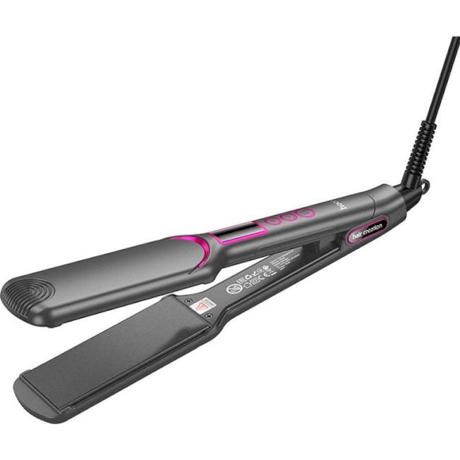 Випрямляч для укладання волосся Hoco HP42 Wide board hair straightener with digital display 6 режимів Grey (288ebbe0)