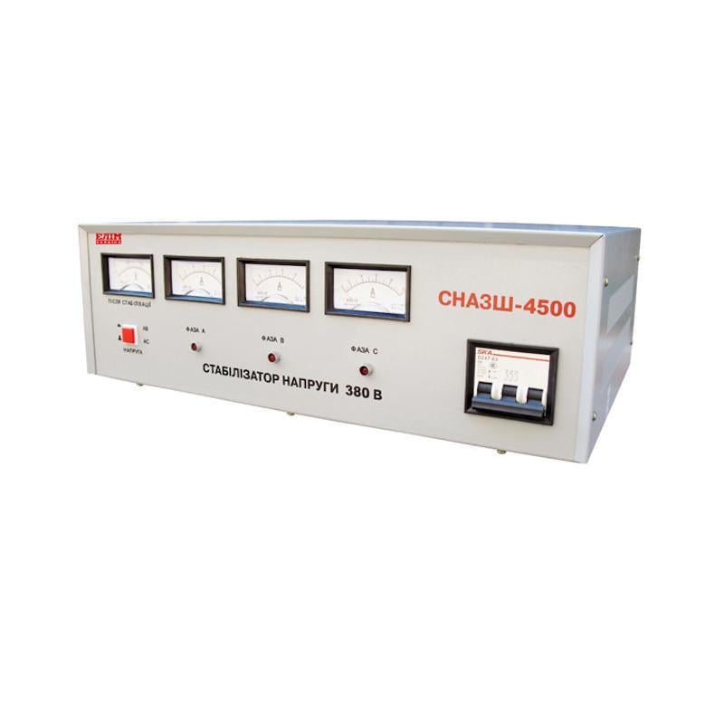 Стабілізатор напруги трифазний СНАЗШ-4500 (29924321)