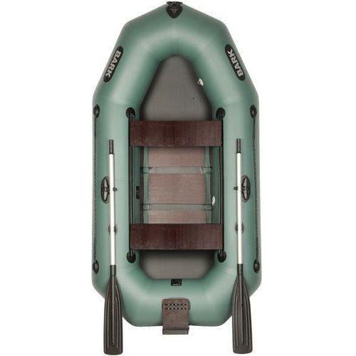 Надувная лодка Bark B-230CND ПВХ 2-х местная гребная с транцем реечное дно