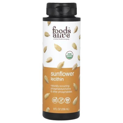 Лецитин Foods Alive Organic Sunflower Lecithin Liquid 236 мл (FDA-08009)