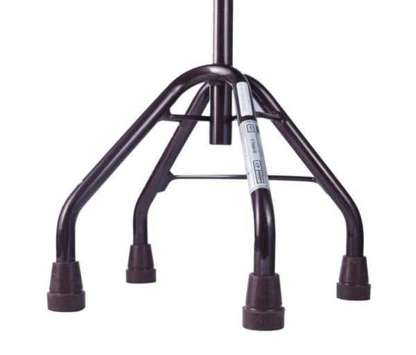 Трость на четырех опорах высотой Nova C5660-D алюминиевая 74-89 см - фото 3