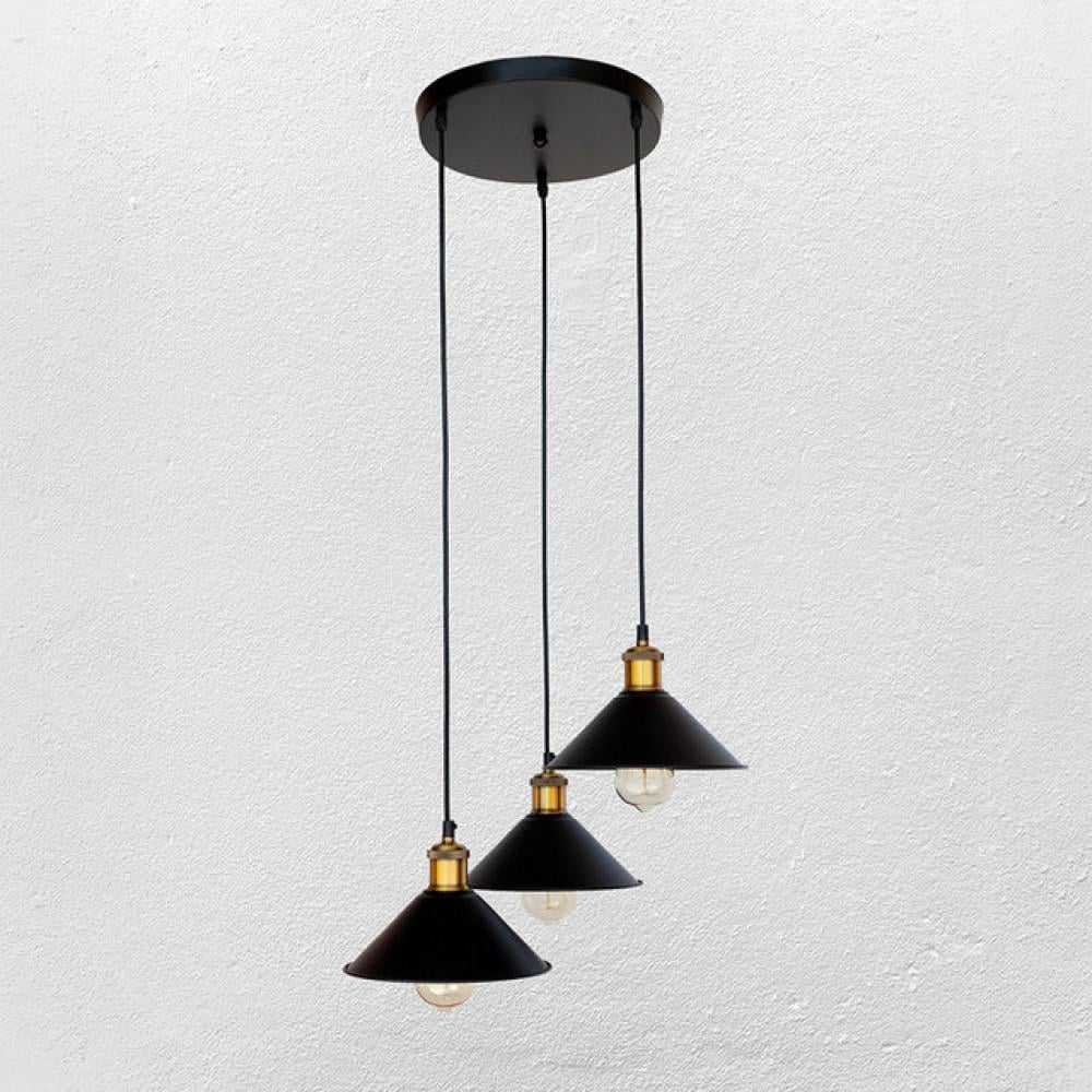 Люстра Industrial Black (07-P103F11-3 BK (300))