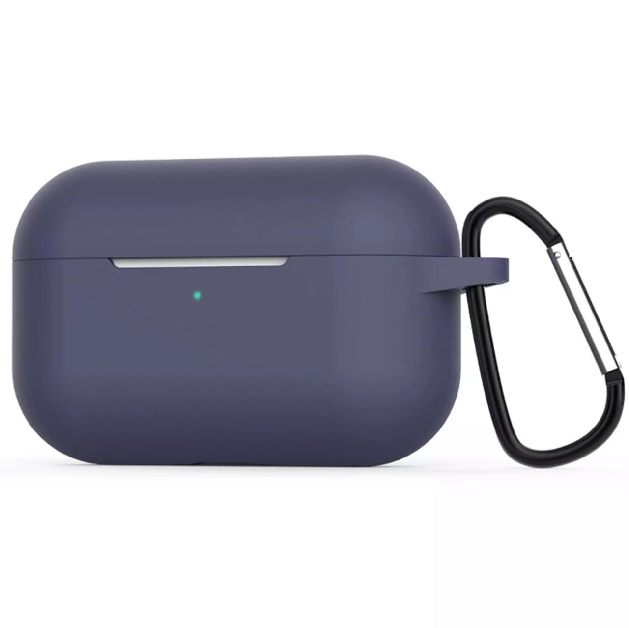 Чехол для наушников силиконовый Silicone Case for AirPods Pro Midnight Blue