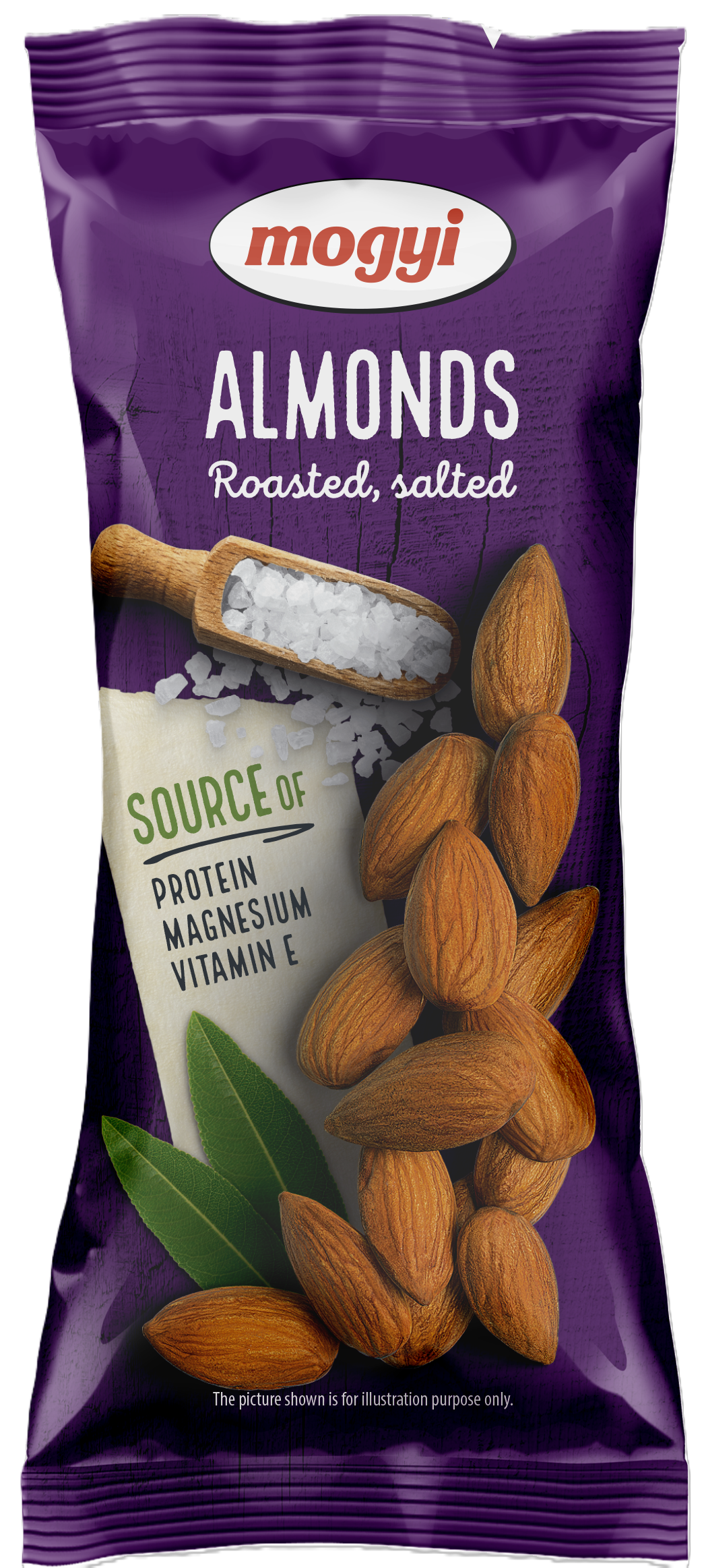 Мигдаль смажений Mogyi підсолений 70 г (10020)