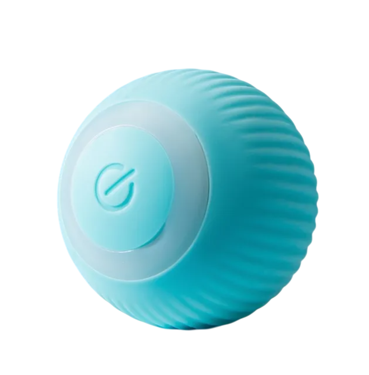 Игровой мяч для собак и кошек с подсветкой Голубой